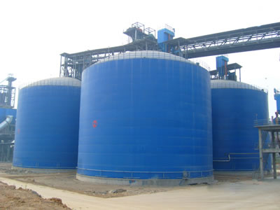 雨山水泥钢板库改造