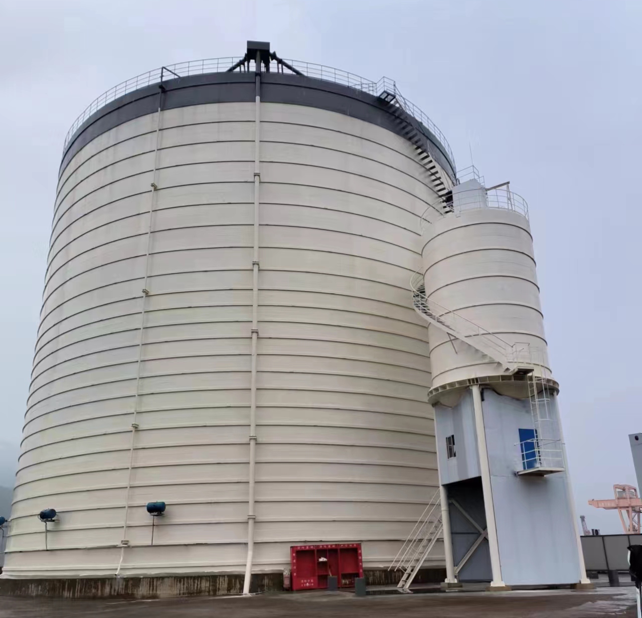 雨山10万吨水泥钢板库