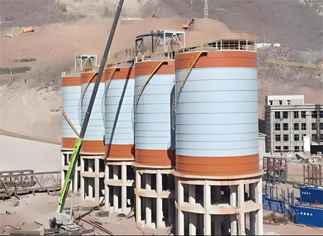 雨山高架钢板仓